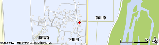 山形県鶴岡市勝福寺下川田207周辺の地図