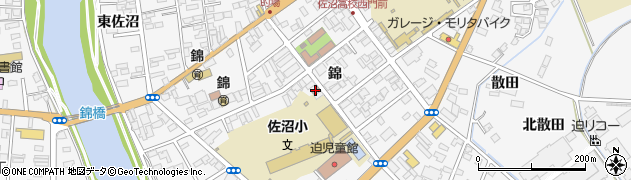 東佐沼郵便局周辺の地図