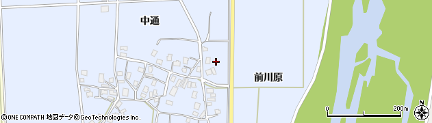 山形県鶴岡市勝福寺前川原周辺の地図