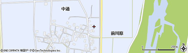 山形県鶴岡市勝福寺（前川原）周辺の地図