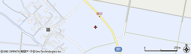 宮城県登米市中田町宝江新井田17周辺の地図
