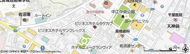 ビジネスホテルタケカワ周辺の地図