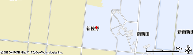 宮城県登米市中田町石森南新田周辺の地図