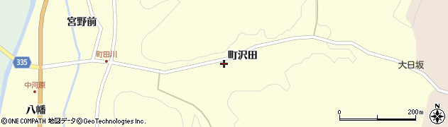 山形県鶴岡市田川（町沢田）周辺の地図