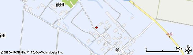 宮城県登米市中田町宝江新井田舘59周辺の地図