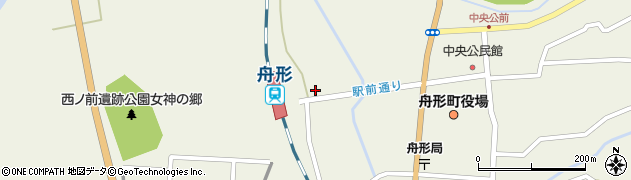 伊藤屋旅館・舟形駅前周辺の地図