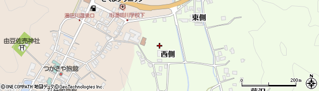 山形県鶴岡市藤沢（西側）周辺の地図