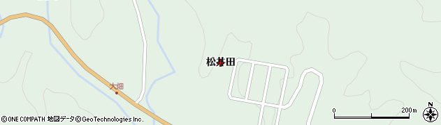 宮城県南三陸町（本吉郡）志津川（松井田）周辺の地図