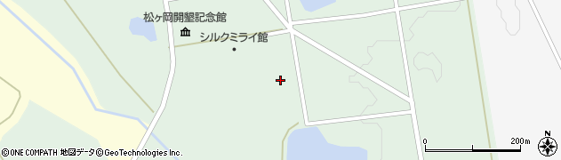 山形県鶴岡市羽黒町松ケ岡（松ケ岡）周辺の地図