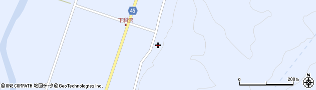 山形県東田川郡庄内町科沢堅田周辺の地図