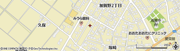 宮城県登米市中田町石森加賀野２丁目周辺の地図