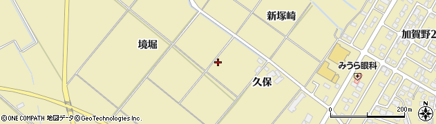 宮城県登米市中田町石森久保周辺の地図