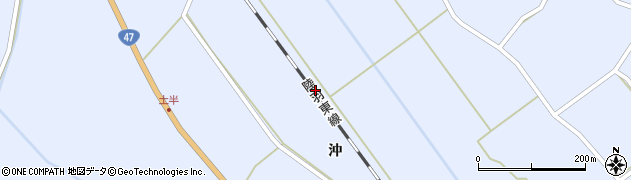 宮城県大崎市岩出山池月（上一栗富田）周辺の地図