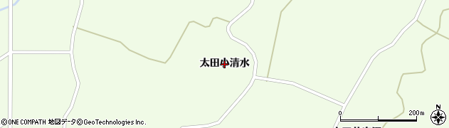 宮城県栗原市築館（太田小清水）周辺の地図