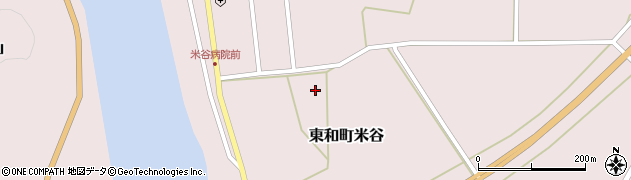 宮城県登米市東和町米谷（新細待井）周辺の地図