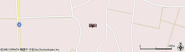宮城県登米市中田町浅水（新田）周辺の地図