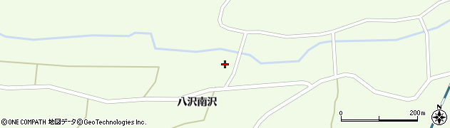 宮城県栗原市築館八沢新北向前周辺の地図