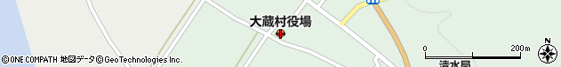 山形県最上郡大蔵村周辺の地図
