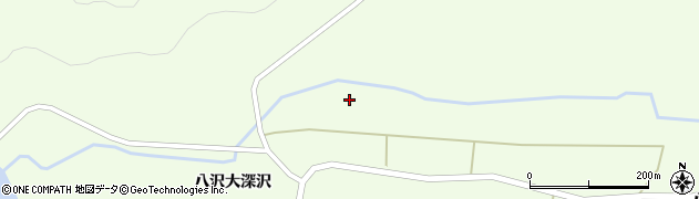 宮城県栗原市築館（八沢新大深沢）周辺の地図