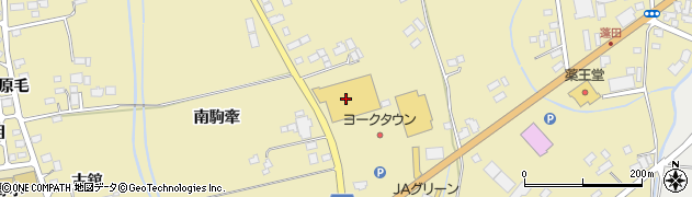 ダイユーエイト登米中田店周辺の地図