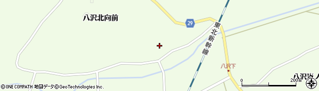 宮城県栗原市築館（八沢桜沢）周辺の地図