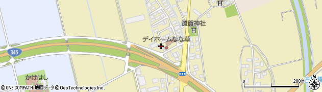 山形県鶴岡市外内島石名田82周辺の地図