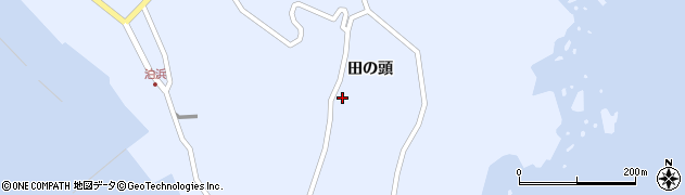 宮城県本吉郡南三陸町歌津田の頭54周辺の地図