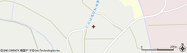 宮城県登米市中田町宝江黒沼（亀ケ岡）周辺の地図