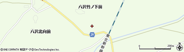 宮城県栗原市築館八沢桜沢52周辺の地図