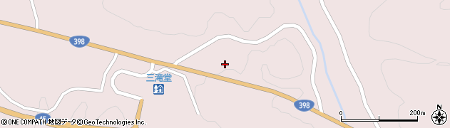 宮城県登米市東和町米谷（福平山）周辺の地図