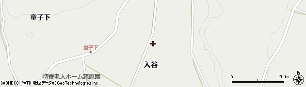 宮城県南三陸町（本吉郡）入谷（新童子下）周辺の地図