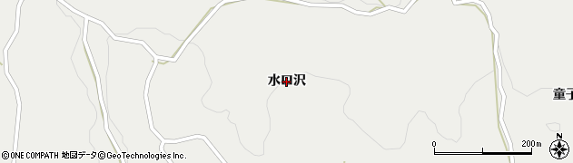宮城県南三陸町（本吉郡）入谷（水口沢）周辺の地図