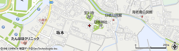 山形県鶴岡市日枝5周辺の地図