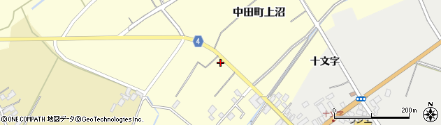 宮城県登米市中田町上沼西桜場100周辺の地図