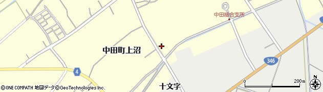 宮城県登米市中田町上沼西桜場73周辺の地図
