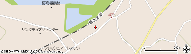 宮城県登米市迫町新田西坂戸120周辺の地図