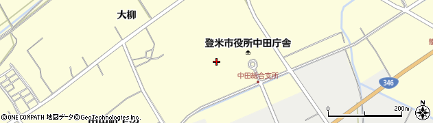 宮城県登米市中田町上沼（西桜場）周辺の地図