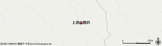 宮城県大崎市岩出山（上真山熊沢）周辺の地図