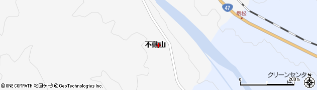 宮城県大崎市鳴子温泉（不動山）周辺の地図