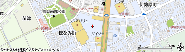 ＤＣＭ鶴岡店駐車場周辺の地図
