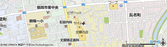 しず天ぷら うどん そば店周辺の地図