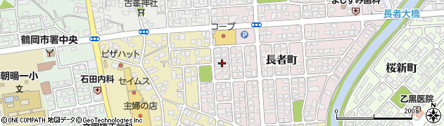山形県鶴岡市長者町19周辺の地図