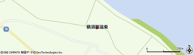 宮城県栗原市築館（横須賀遠東）周辺の地図