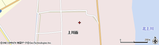 宮城県登米市中田町浅水（上川面）周辺の地図