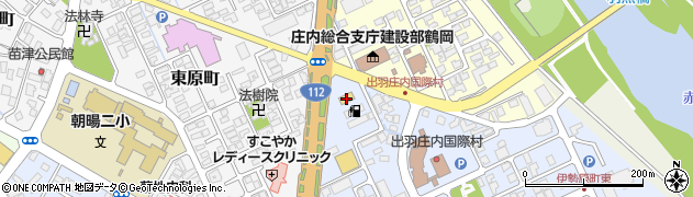 ローソン鶴岡伊勢原町店周辺の地図