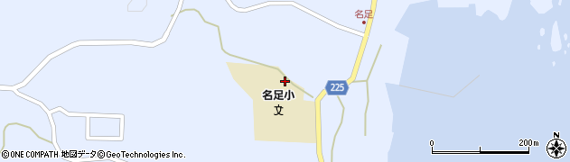 宮城県本吉郡南三陸町歌津中山28周辺の地図
