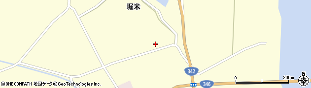 宮城県登米市中田町上沼堀米28周辺の地図