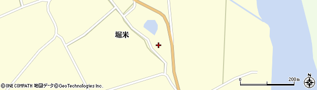 宮城県登米市中田町上沼堀米31周辺の地図