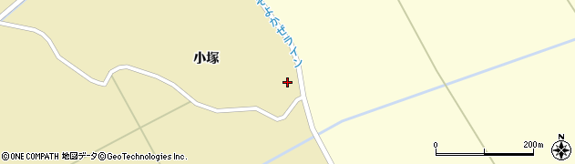 宮城県登米市中田町石森小塚112周辺の地図