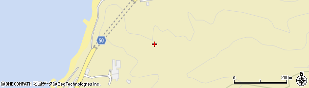 山形県鶴岡市由良村上周辺の地図